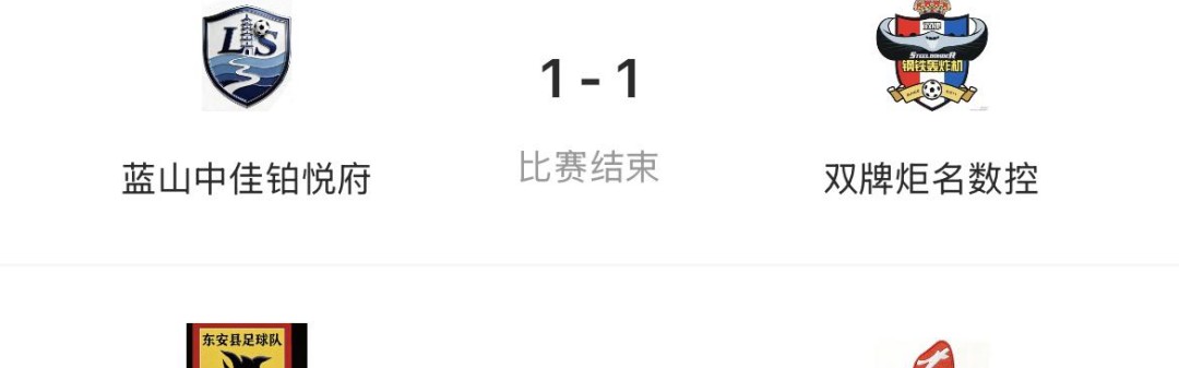 科力尔电机2026年永州市足球联赛成绩公告(第二轮）德武东安队目前积分为……